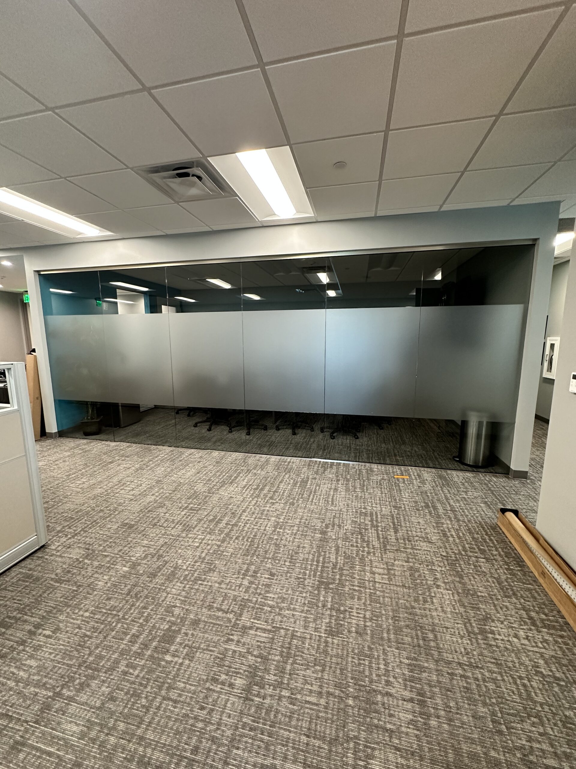 Frosted office glass in Doral